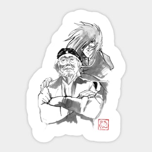 leiji matsumoto tribute Sticker